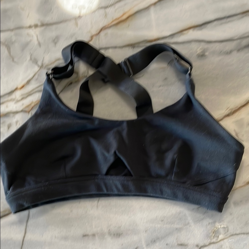 Black Women's Sports Bra